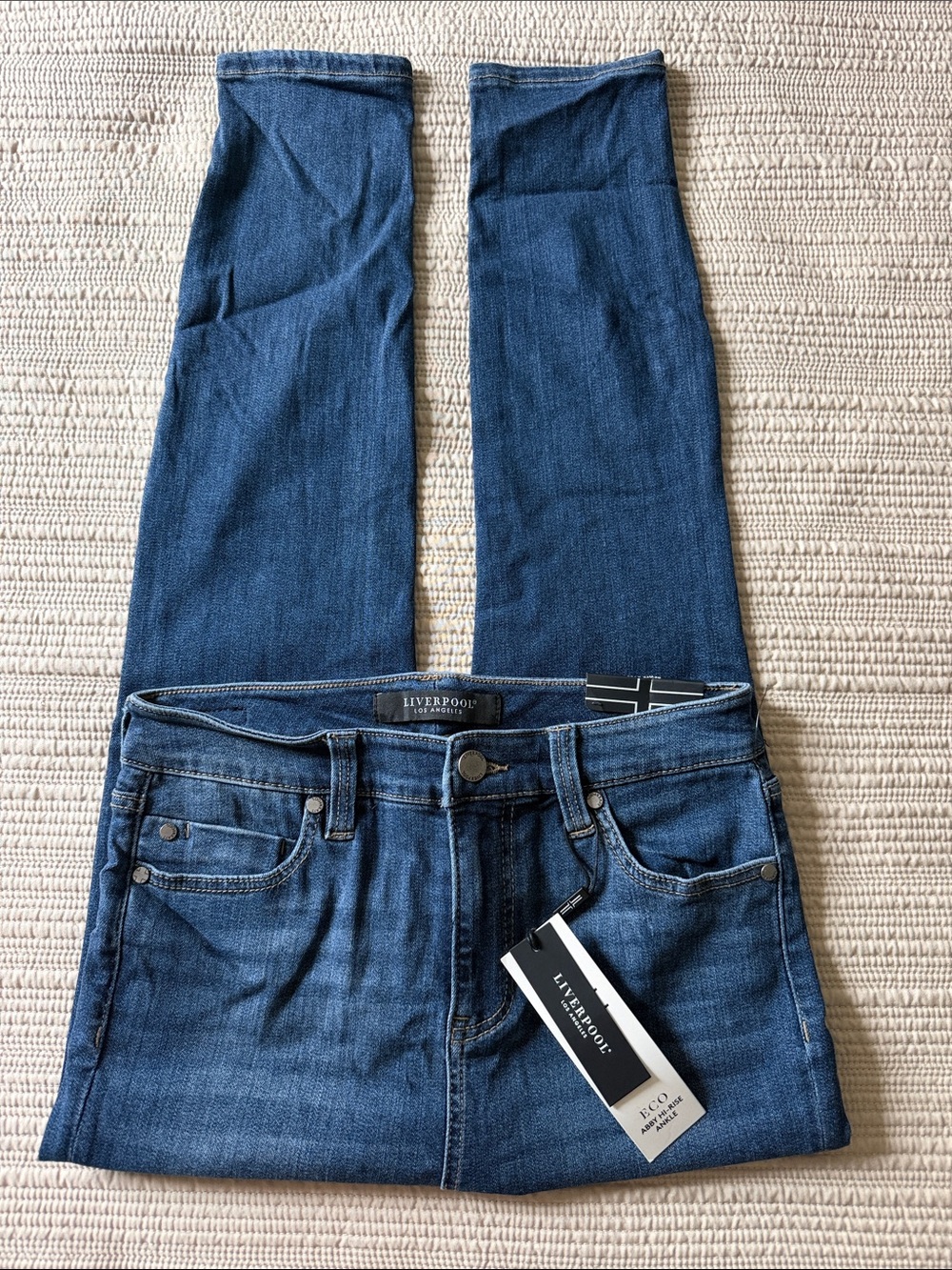 Liverpool ECO Abby Hi-Rise Ankle Jeans | Sz 4P - Picture 1 of 8